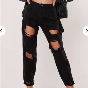 Missguided black jeans